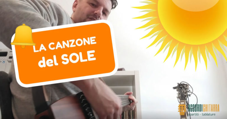 come-suonare-la-canzone-del-sole-chitarra